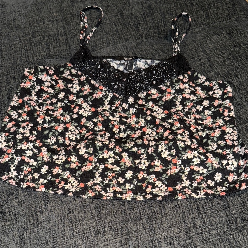 Flowy Floral Tank Top